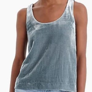 J.Crew Velvet Tank Top (NWT) Size 2